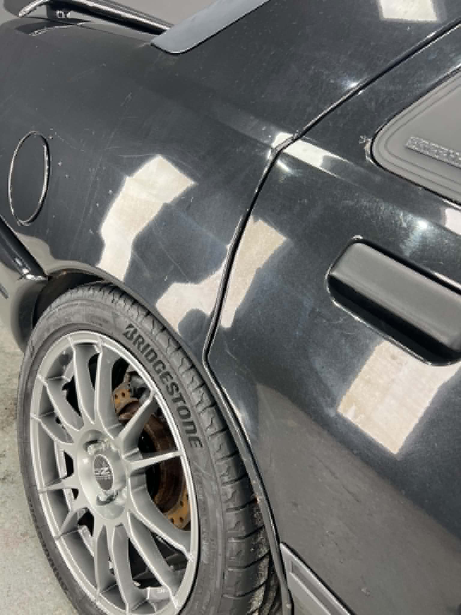 Paint Correction — Ford Sierra Sapphire RS — before detailing